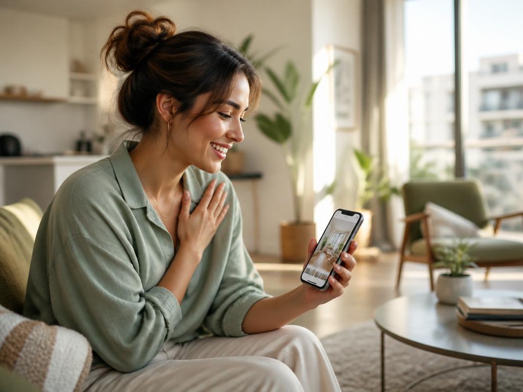 Renter receiving an instant rental match notification